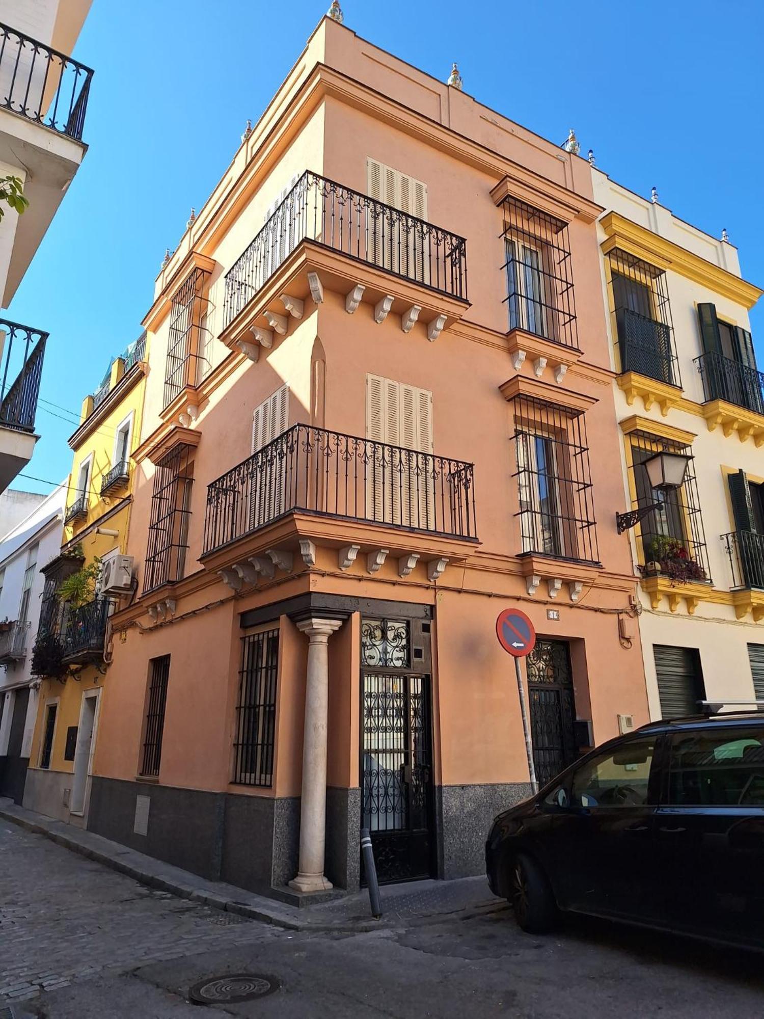 Apartamento Plaza San Roman Sevilla Buitenkant foto
